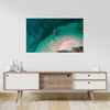 Canvas Print Water Beach Nature Boat Warmth 100x80 cm