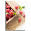 Canvas Print Freshness of Summer Raspberries Fruit Spring 80x120