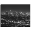 Canvas Print Architecture Los Angeles Black and White 40X30 cm