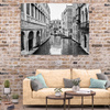 Canvas Print Architecture Venice Black and White 40X30 cm