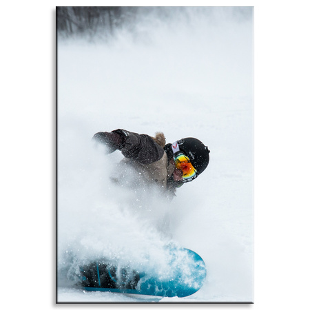 Canvas Print Snowboard Snow Winter 80x120