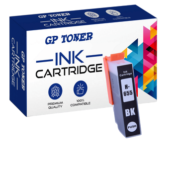 Compatible Ink Cartridge HP 655 XL 3525, 4615, 4625, 5525, 6525 - GP-H655XLBK Black