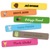 Personalized Waterproof Name Stickers for Kindergarten and School 55x8 mm