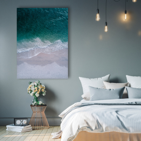 Canvas Print Nature Sea Ocean Waves Beach 80x120