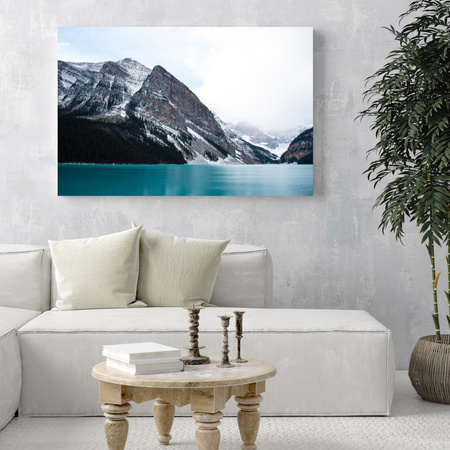 Canvas Print Nature Landscape Lake 40x30 cm