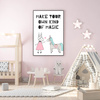 Children's Poster Make your own kind of magic 30X40 cm