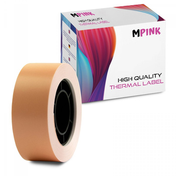 Thermal label paper tape MP-RL-15*4M-VO Vibrant Orange