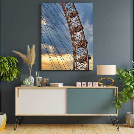 Canvas Print Architecture Carousel 30x40 cm