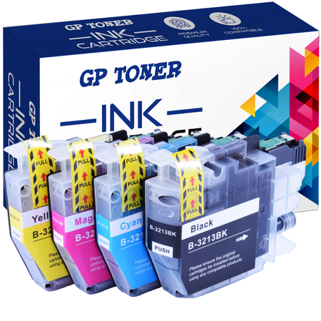 4x Ink Cartridge for Brother LC3213 DCP-J572dw DCP-J772dw MFC-J491dw Kit