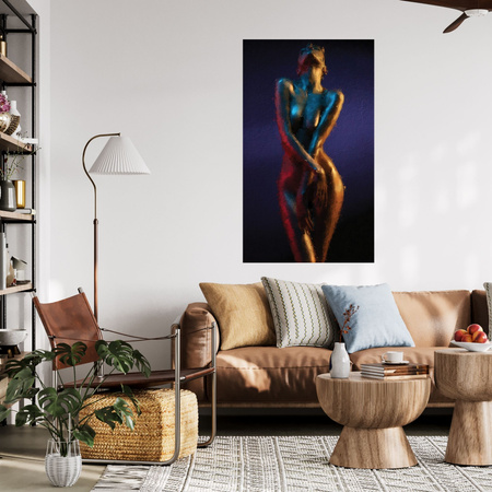 Canvas Print Body and Shapes Women Art 80x120 cm