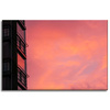 Canvas Print Pink Sky Sunset Building 90x60