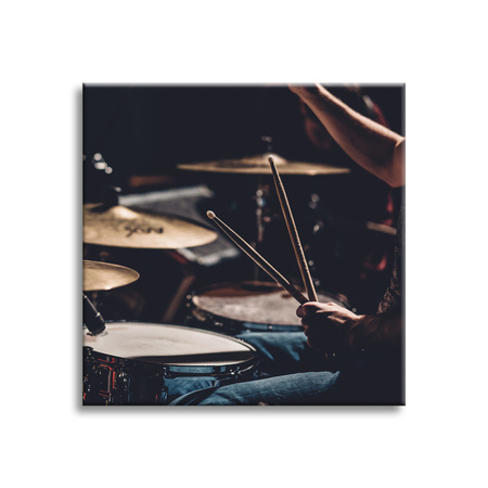Canvas Print Music Percussion Drums 90x90