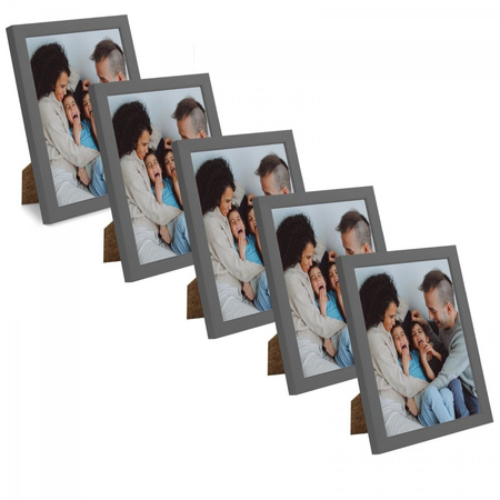 SET Stone gray picture frame 18x24 - 5 pcs