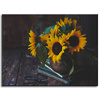 Canvas Print Botany Sunflowers in a Vase 40x30 cm