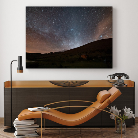 Canvas Print Space Starry Sky 40x30 cm
