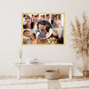 Your photo as a poster + gold frame 40x30 cm