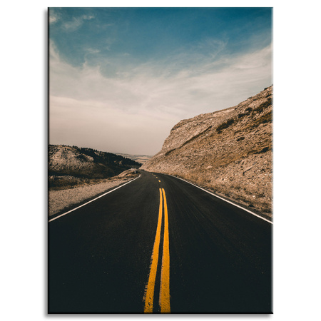 Canvas Print Nature Road 30x40 cm