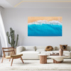 Canvas Print Sunny Beach Ocean Water 100x80 cm