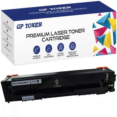 Replacement Toner Cartridge for Canon CRG-054H Canon iSENSYS LBP-640 C 640 Series iSENSYS MF640C MF640 Series MF641Cn MF641Cw MF642Cdw GP-C054HBK