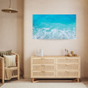 Canvas Print Sea Foam Waves Water 100x80 cm