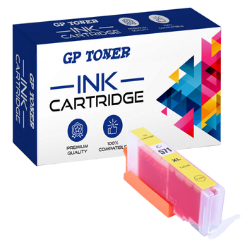 Replacement Ink for Canon GP-C571XL Y MG5750 MG6850 MG7750 TS5050 GP-C571XL Y