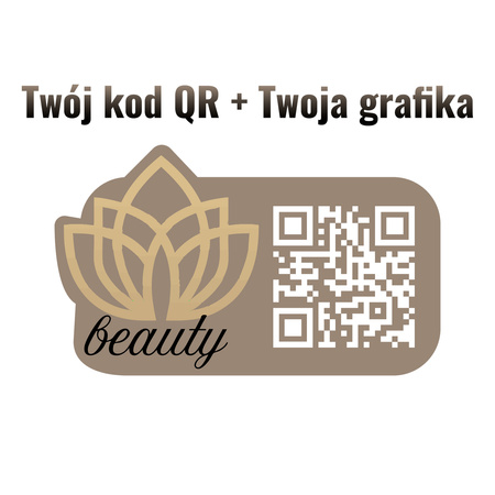 STICKERS with LOGO QR code printed Waterproof Text Photo 50x100 mm