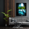 Canvas Print People Water Curtain 30x40 cm