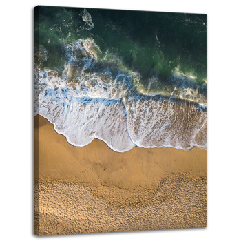 Canvas Print Nature Wave Shore 30x40 cm