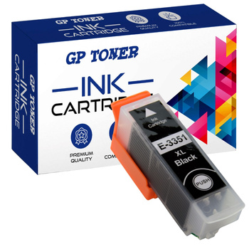 Replacement ink for Epson Expression Premium 530 630 830 900 GP-E3351XL BK