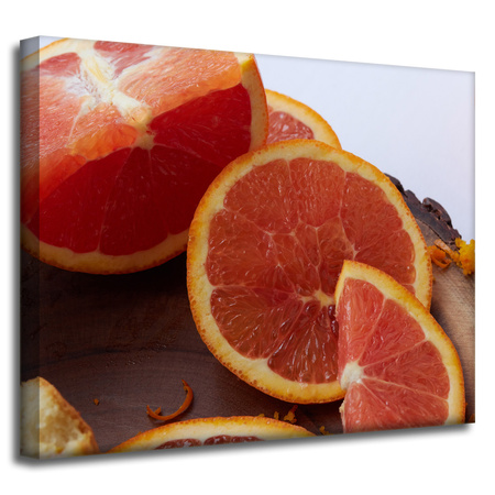 Canvas Print Kitchen Red Orange 50x40 cm