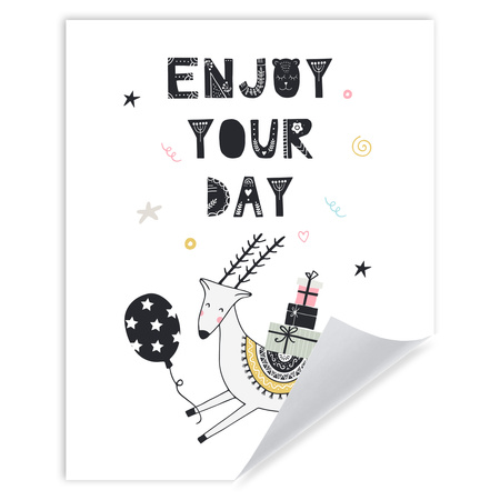 Birthday Poster Enjoy your day 40X50 cm