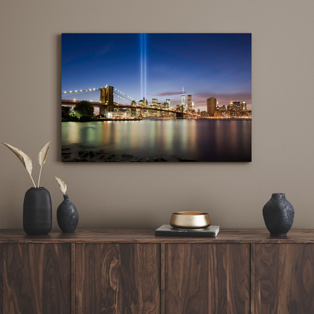Canvas Print Architecture Brooklyn Bridge 120X60 cm