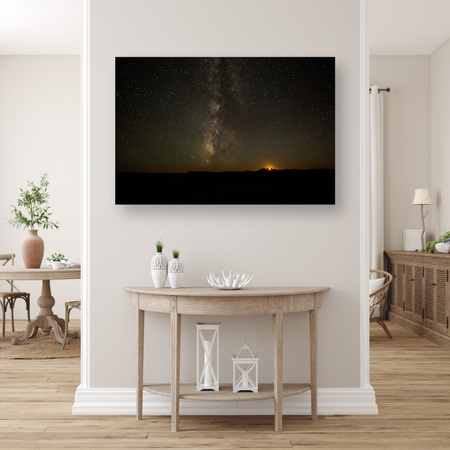Canvas Print Space Stars Galaxy 50x40