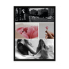 Your photo as a poster 21x29,7 cm + black photo frame