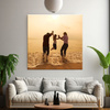 Personalized Custom Canvas Print - Your photo on Canvas 90x90 cm