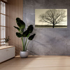 Canvas Print Gloomy Black Tree Sadness 100x80 cm
