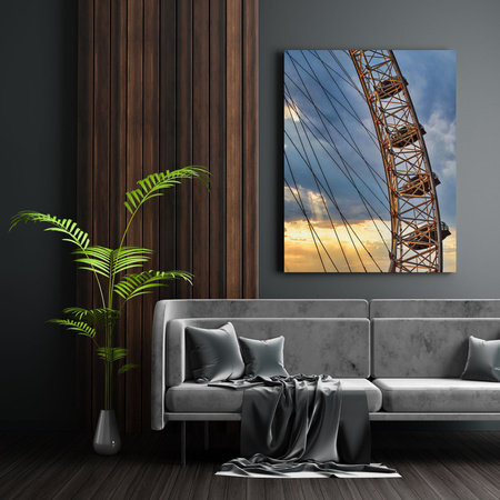Canvas Print Architecture Carousel 30x40 cm