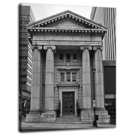 Canvas Print Architecture Building Columns 30x40 cm