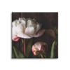 Canvas Print White Flower Nature Vintage Retro 90x90