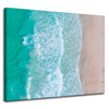 Canvas Print Ocean Waves Nature Beach 100x80 cm