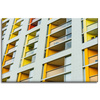 Canvas Print Apartment Building Block 90x60