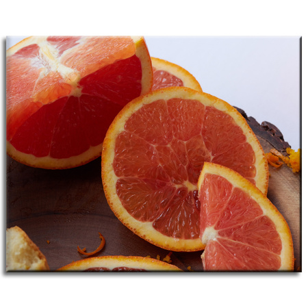 Canvas Print Kitchen Red Orange 50x40 cm