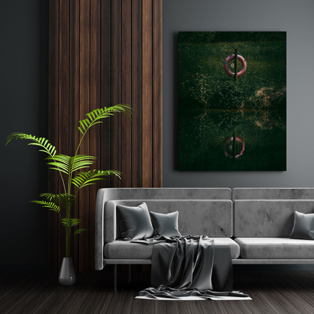 Canvas Print Nature Lifebuoy 30x40 cm