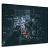 Canvas Print Tokyo Architecture at Night 100X80 cm