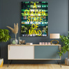 Canvas Print Architecture State of mind 30x40 cm