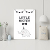 Little mister Birthday Poster 40X50 cm