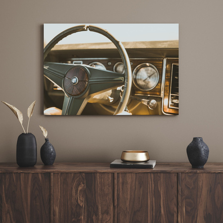 Canvas Print Vintage Vintage Car 40x30 cm
