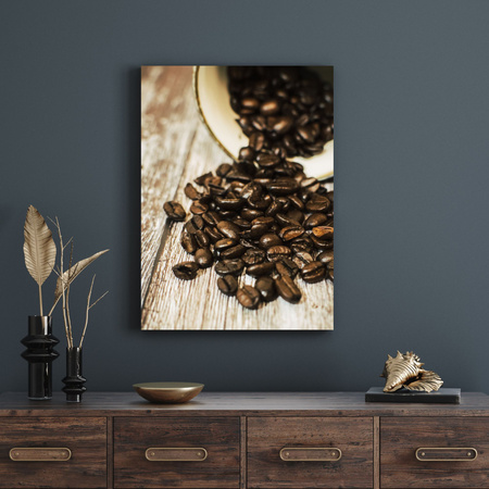Canvas Print Kitchen Coffee Beans 30x40 cm