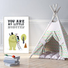 Children's poster You are my little monster 50X70 cm