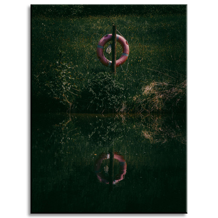 Canvas Print Nature Lifebuoy 30x40 cm
